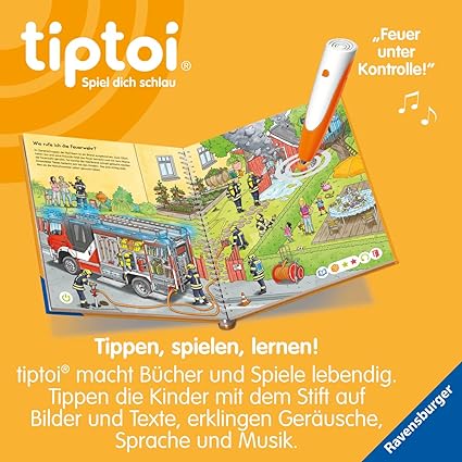 tiptoi® Bei der Feuerwehr