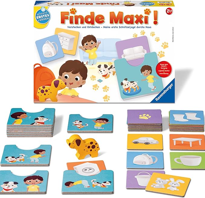 Finde Maxi! - Lernspiel ab 2.5 Jahren
