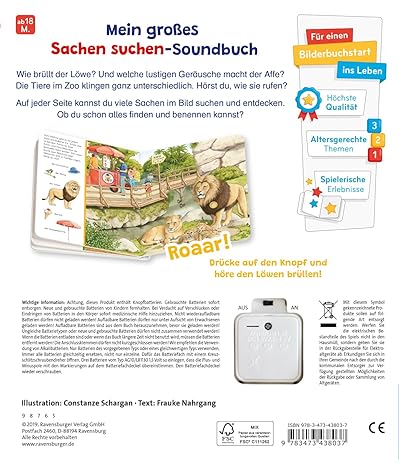 Sachen suchen, Sachen hören: Im Zoo