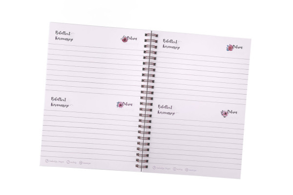 Stille Zeit mit Dir - Notizbuch Motiv "Blumen"