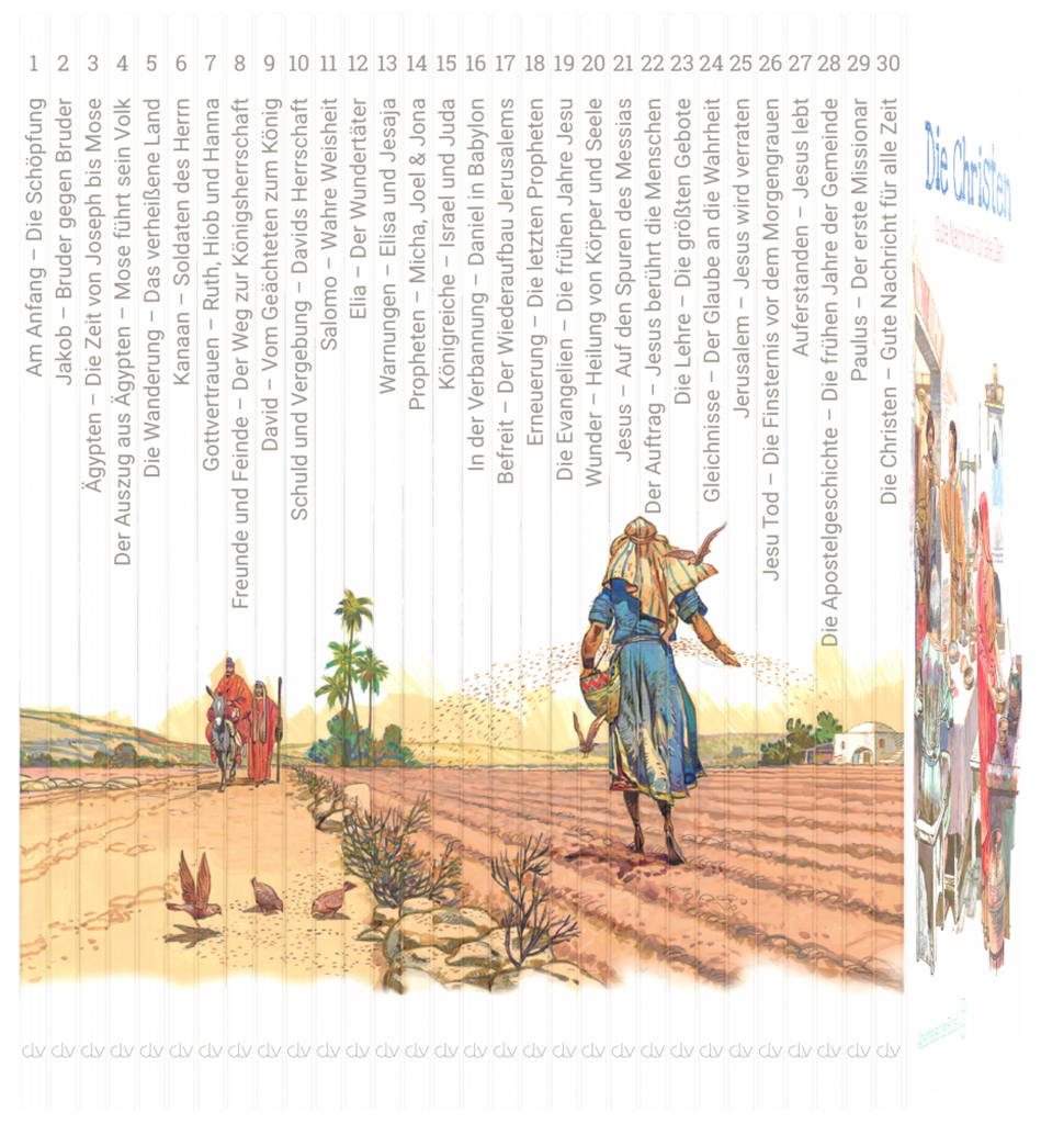 Abenteuer der Bibel – Kinderbibel in 30 Bänden