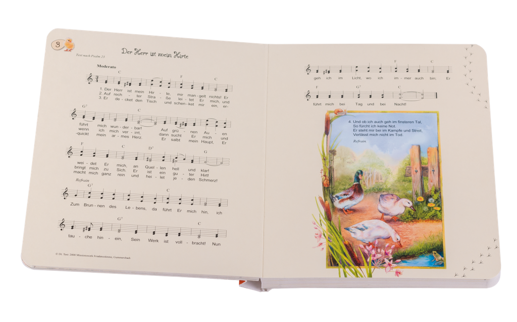 Pappbuch - Behütet
14 Lieder für Kinder