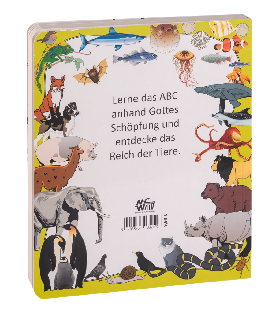 Pappbuch - ABC
Lerne von Gottes Tierreich