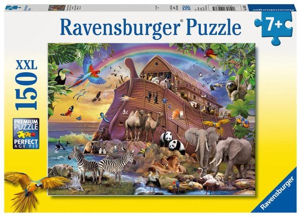 Kinderpuzzle ab 7 Jahren - Unterwegs mit der Arche - 150 Teile
