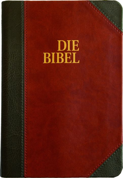 Die Bibel - Schlachter 2000 Taschenausgabe. PU-Einband, Duotone grau/braun. Mit Parallelstellen. Farbige Karten, neue Rechtschreibung.