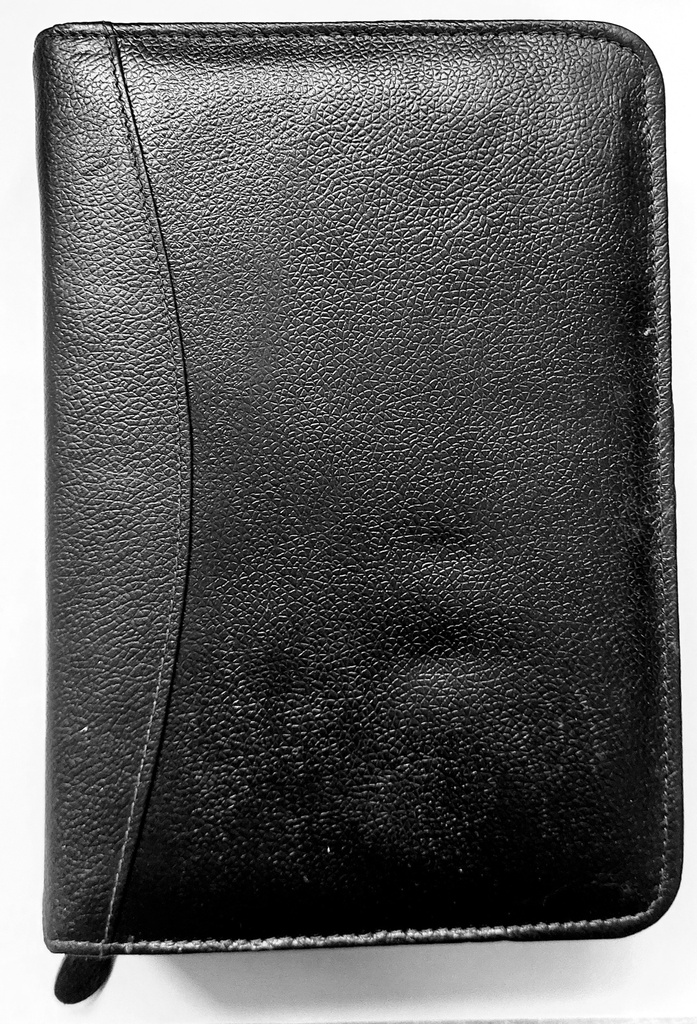 Leder Bibelhülle 22,5 x 15,5 cm für verschiedene Taschenausgaben ( z.b. Schlachter Taschenausgabe )