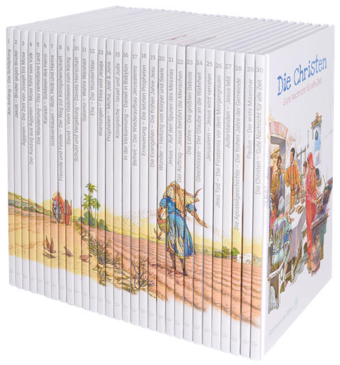 Abenteuer der Bibel – Kinderbibel in 30 Bänden