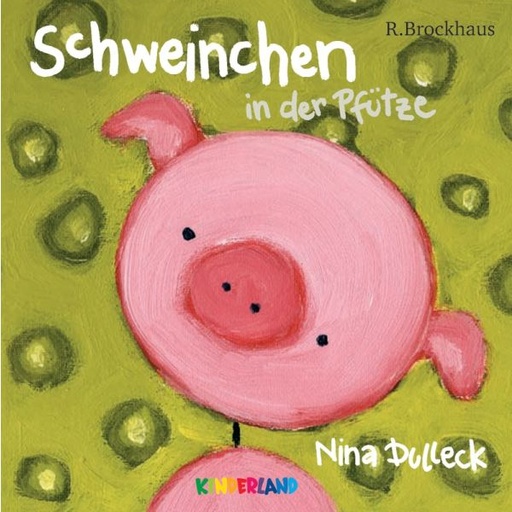 Schweinchen in der Pfütze