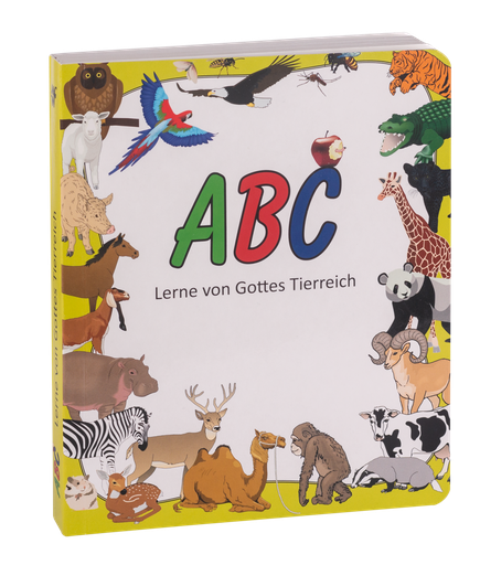 Pappbuch - ABC
Lerne von Gottes Tierreich