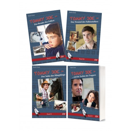 Buchpaket "Tommy Joe" Band 1-4