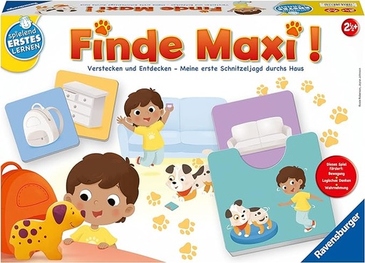 Finde Maxi! - Lernspiel ab 2.5 Jahren