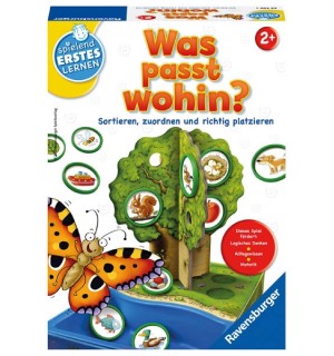 Was passt wohin? - Kinderspiel ab 2 Jahren
